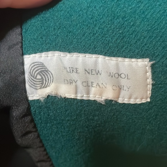 Worthington full length double breasted funnel neck wool coat 8 - Picture 11 of 11